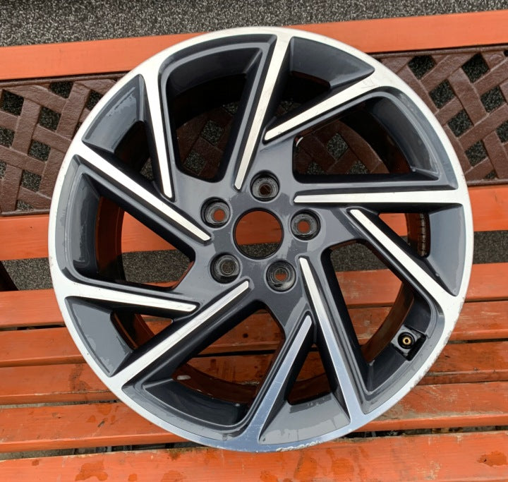 1x Alufelge 18 Zoll 7.5" 5x114.3 55ET 52910-G4800 Hyundai I30 Iii Rim Wheel FEL1314388221dz