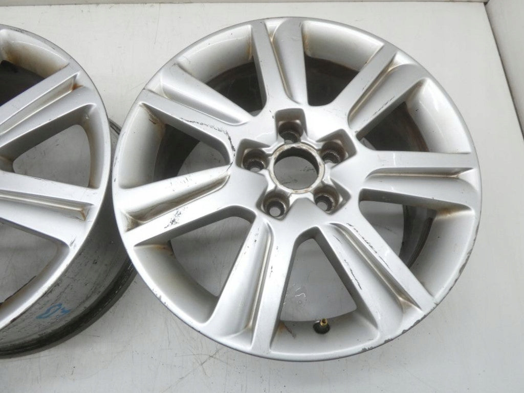 4x Alufelge 17 Zoll 7.5" 5x112 45ET Glanz Silber 8K0601025B Audi A4 B8 Rim Wheel FEL8847713526ne