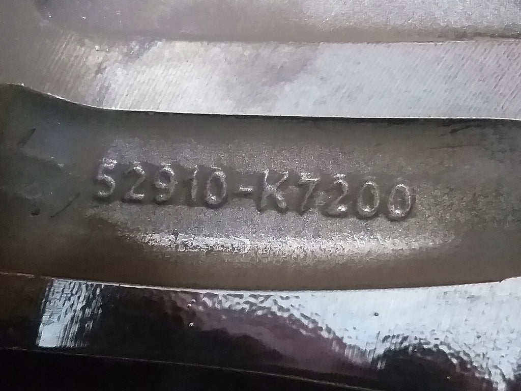 1x Alufelge 16 Zoll 6.5" 4x100 52910-K7200 Hyundai Rim Wheel FEL7367962164kl