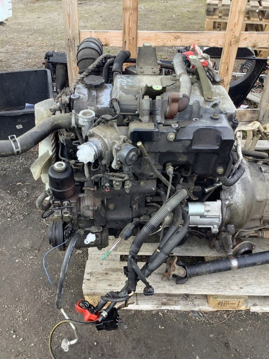 Motor Mitsubishi Pajero III 4M41 3.2 188TKm Diesel Engine Komplett MOT1868121642gc