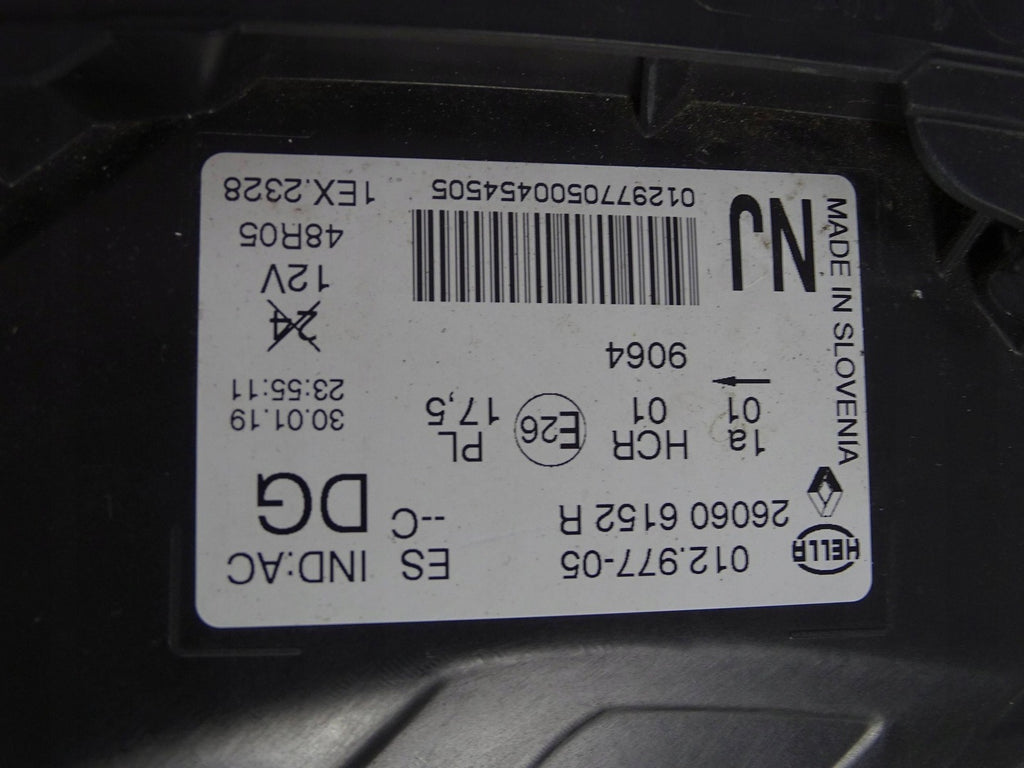 Frontscheinwerfer Renault Captur I 260606152R Links Scheinwerfer Headlight SCH7175278752zx