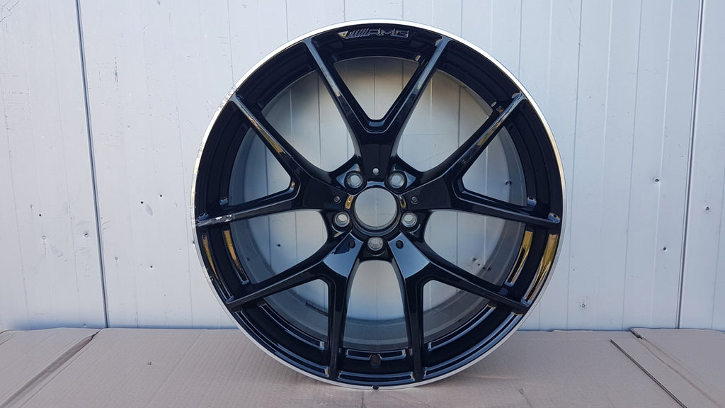 1x Alufelge 20 Zoll 8.5" 5x112 40ET A2534015500 Mercedes-Benz Glc Amg Rim Wheel FEL2716786050gr