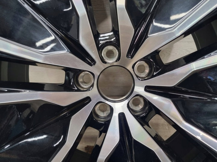 1x Alufelge 19 Zoll 8.0" 5x108 42 5ET Glanz Schwarz 31680216 Volvo Xc90 FEL7844004700qd