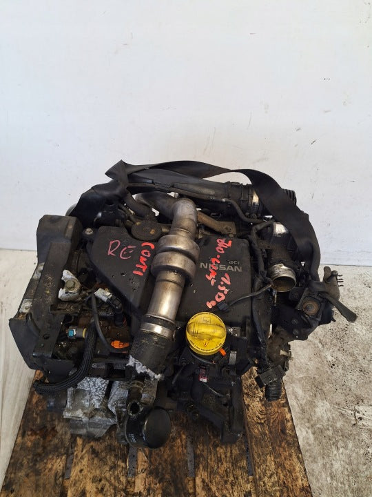 Motor Nissan Qashqai I J10 K9K 1.5 DCI 110PS 166TKm Diesel Engine Komplett MOT9593211568zz