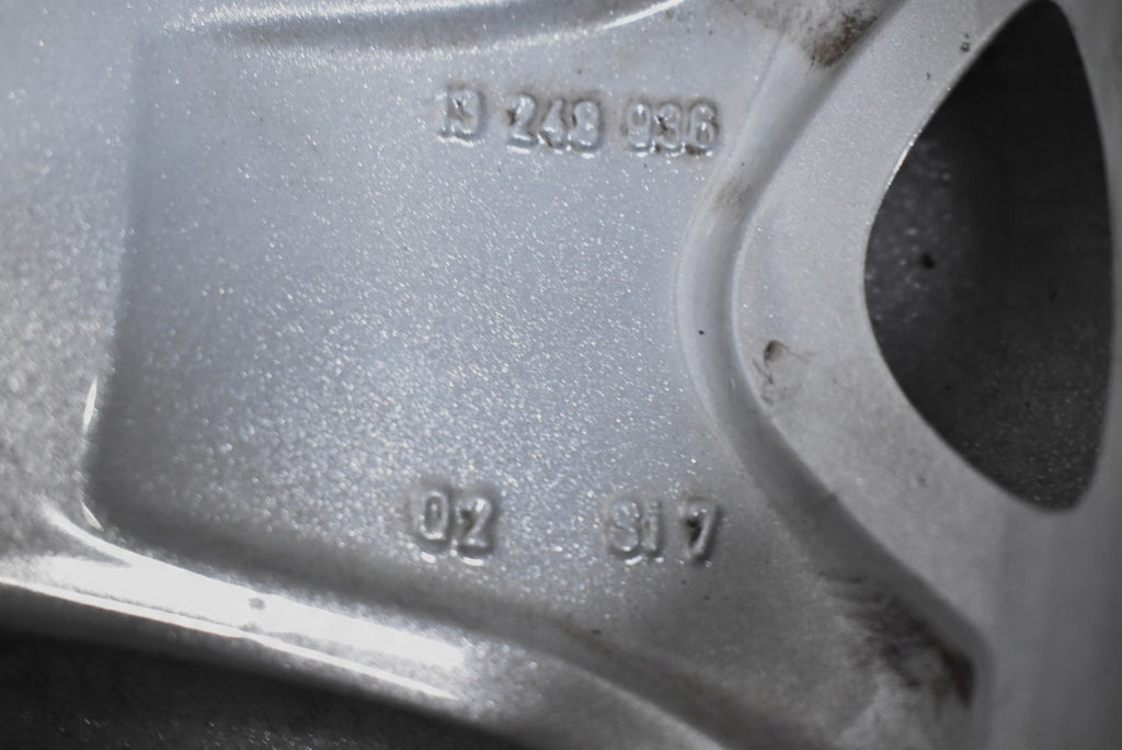 1x Alufelge 17 Zoll 7.0" 5x110 44ET Glanz Silber 13248936 Opel Corsa D Rim Wheel