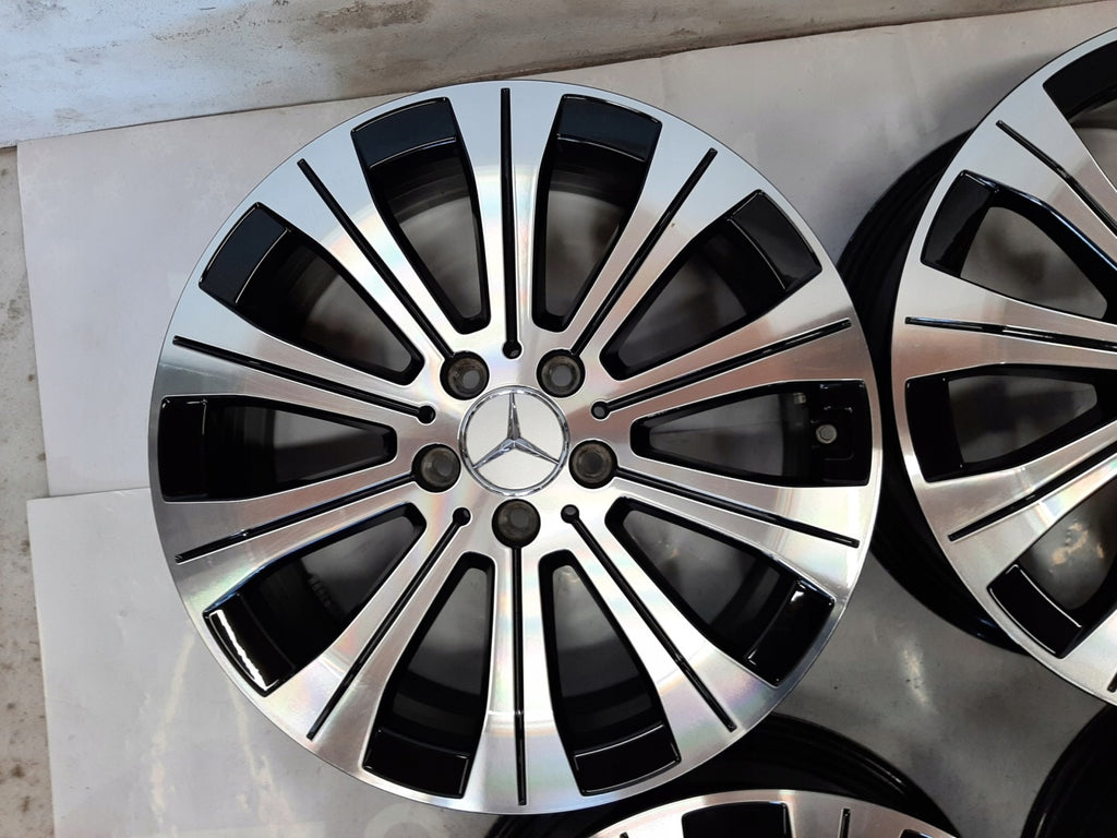 4x Alufelge 18 Zoll 6.5" 5x112 44 5ET A2434010000 Mercedes-Benz Eqa Rim Wheel FEL4490491541ez
