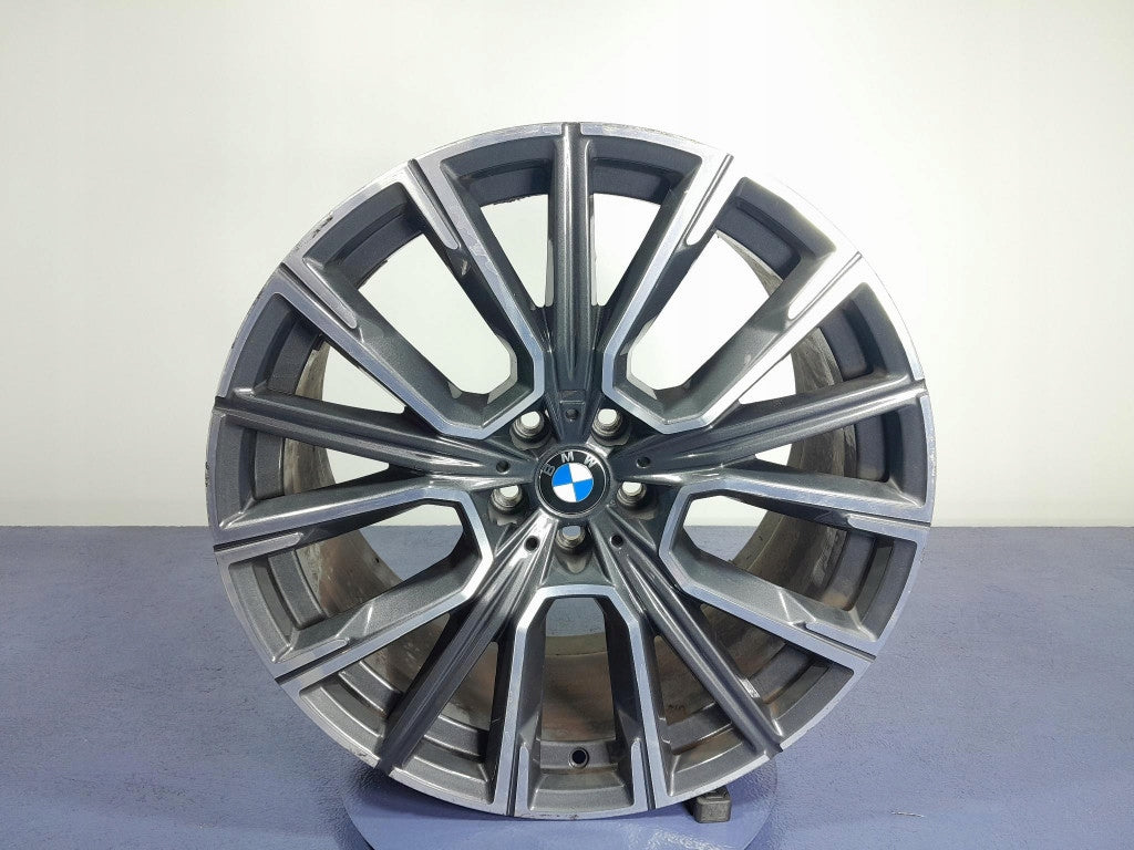 1x Alufelge 20 Zoll 10.0" 5x112 41ET Glanz Schwarz 8745915 BMW Rim Wheel FEL5508709853sm