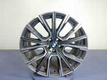 Load image into Gallery viewer, 1x Alufelge 20 Zoll 10.0" 5x112 41ET Glanz Schwarz 8745915 BMW Rim Wheel FEL5508709853sm