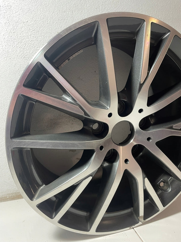 1x Alufelge 17 Zoll 7.0" 5x112 47ET Glanz Grau 7849122 BMW Mg Rim Wheel FEL8415863838eq