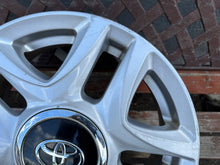 Load image into Gallery viewer, 1x Alufelge 15 Zoll 5.0" 4x100 39ET Glanz Silber HL49431BM Toyota Yaris FEL7113577703wq