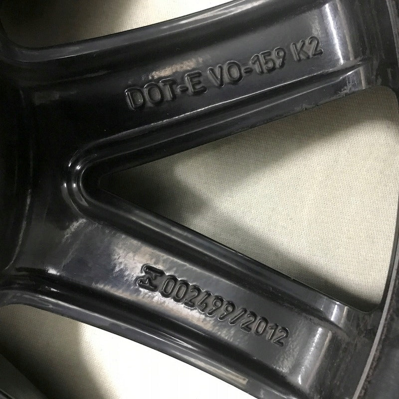 1x Alufelge 17 Zoll 7.0" 5x108 40 5ET Glanz Schwarz 31471310 Volvo S60 V60 Ii