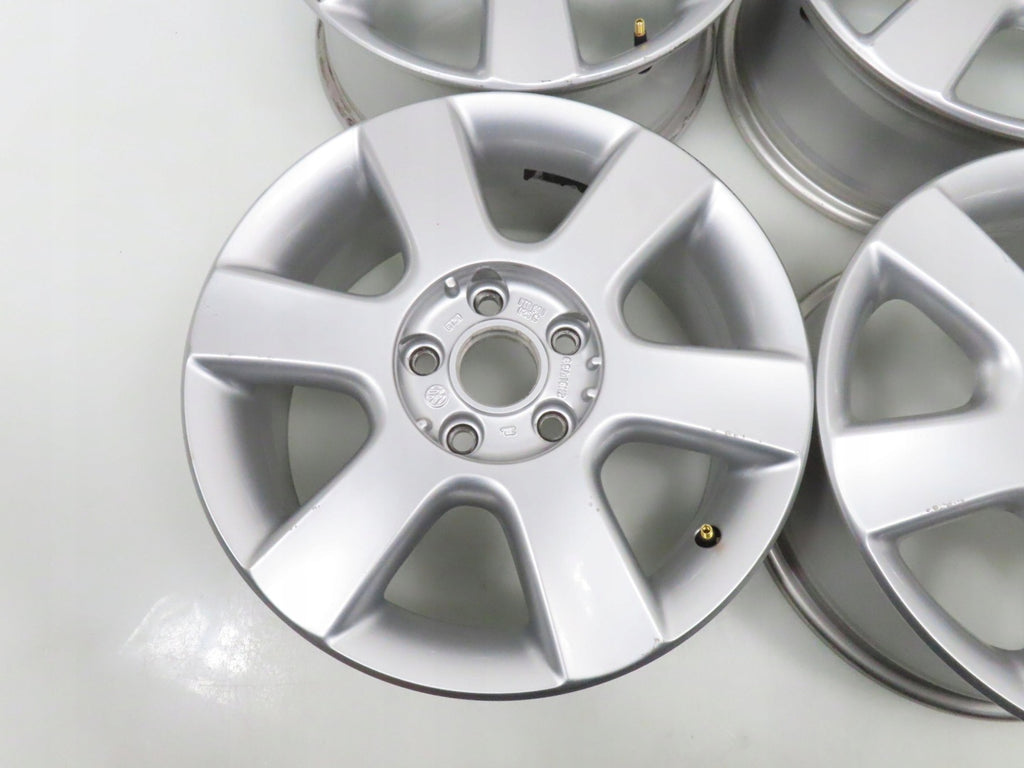 4x Alufelge 16 Zoll 6.5" 5x112 50ET Matt Grau 1T0601025C VW Passat Golf I FEL8008983502lh