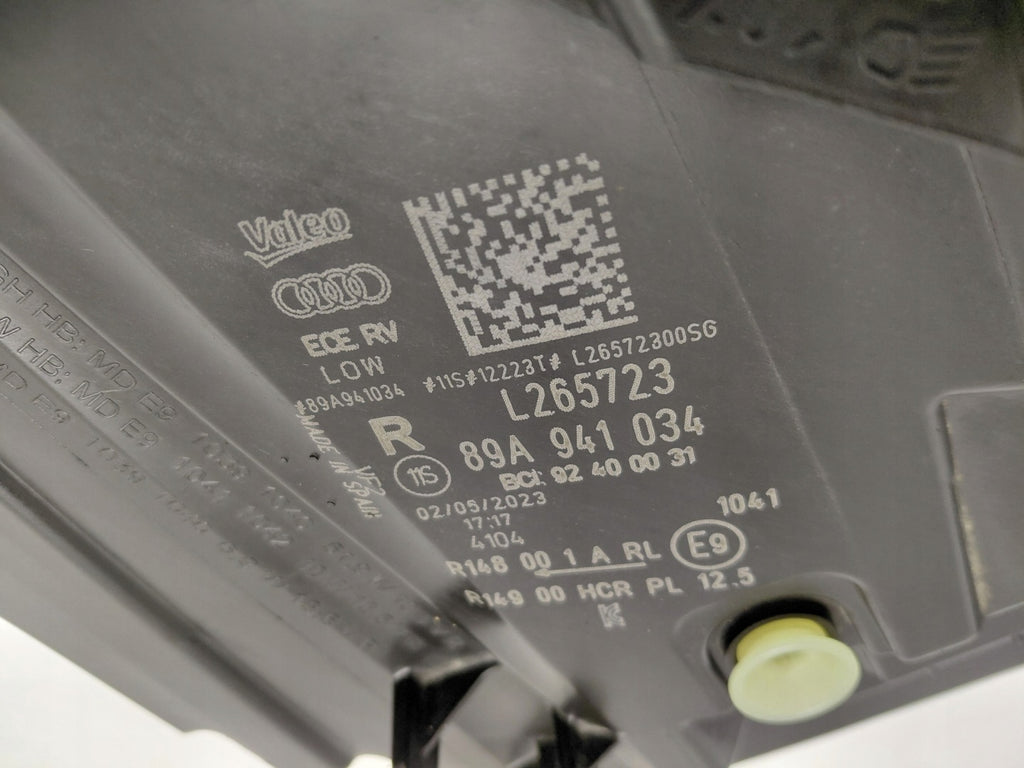 Frontscheinwerfer Audi Q4 89A941034 Full LED Rechts Scheinwerfer Headlight SCH6799558553vn