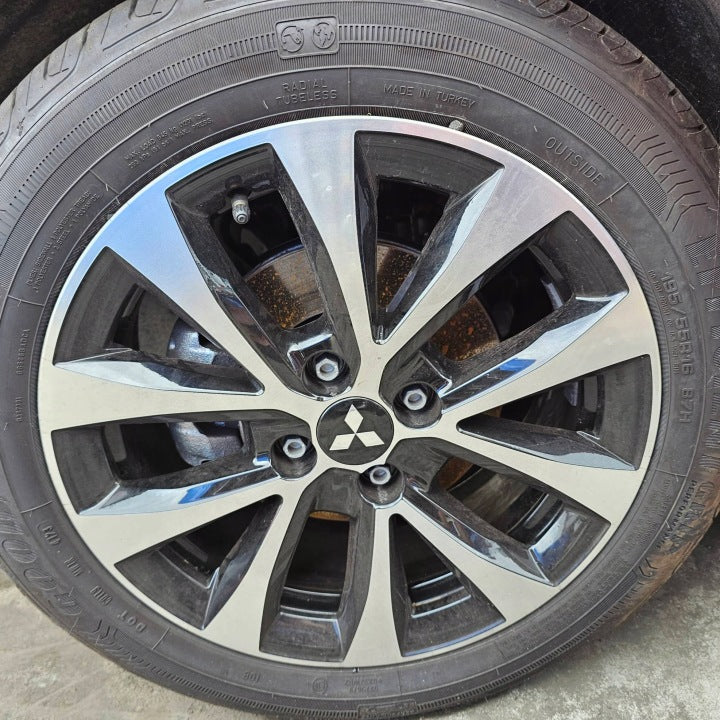 1x Alufelge 16 Zoll 6.5" 4x100 37ET Glanz Schwarz 403000315R Renault Clio 1 V FEL5860713480fz