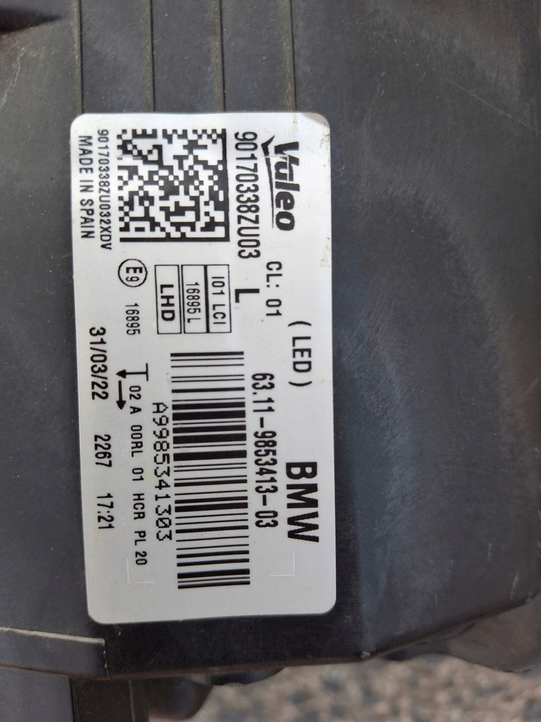 Frontscheinwerfer BMW I01 9853413-03 LED Links Scheinwerfer Headlight SCH9795993778dw