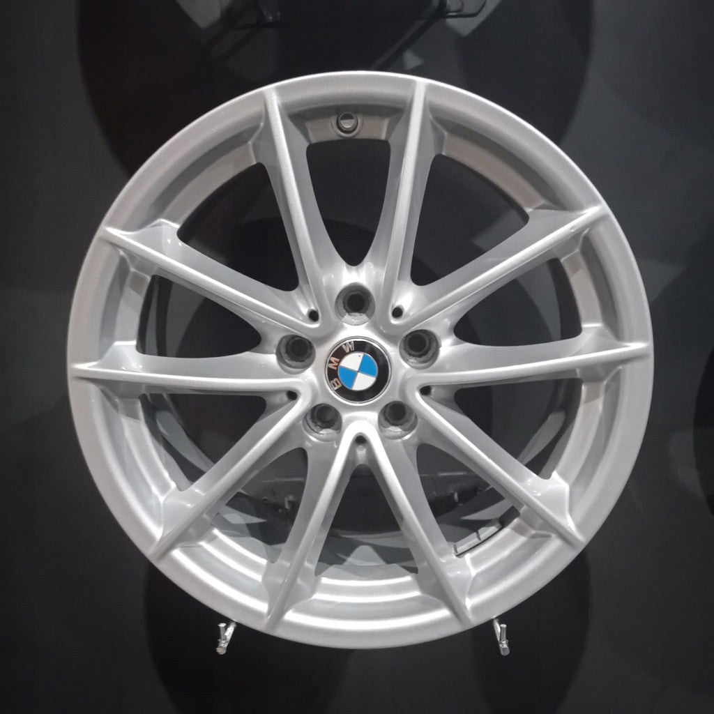 4x Alufelge 17 Zoll 7.5" 5x112 27ET Glanz Silber 6868217 BMW 5 G31 G30 Rim Wheel FEL1629492859ol