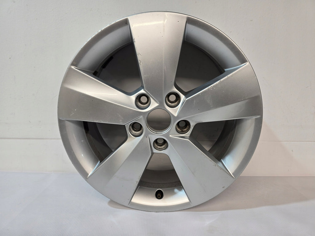 1x Alufelge 16 Zoll 6.0" 5x112 48ET Glanz Silber 5E0601025BL Skoda Octavia Iii FEL2453490490th