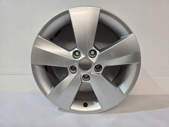 1x Alufelge 16 Zoll 6.0" 5x112 48ET Glanz Silber 5E0601025BL Skoda Octavia Iii FEL2453490490th