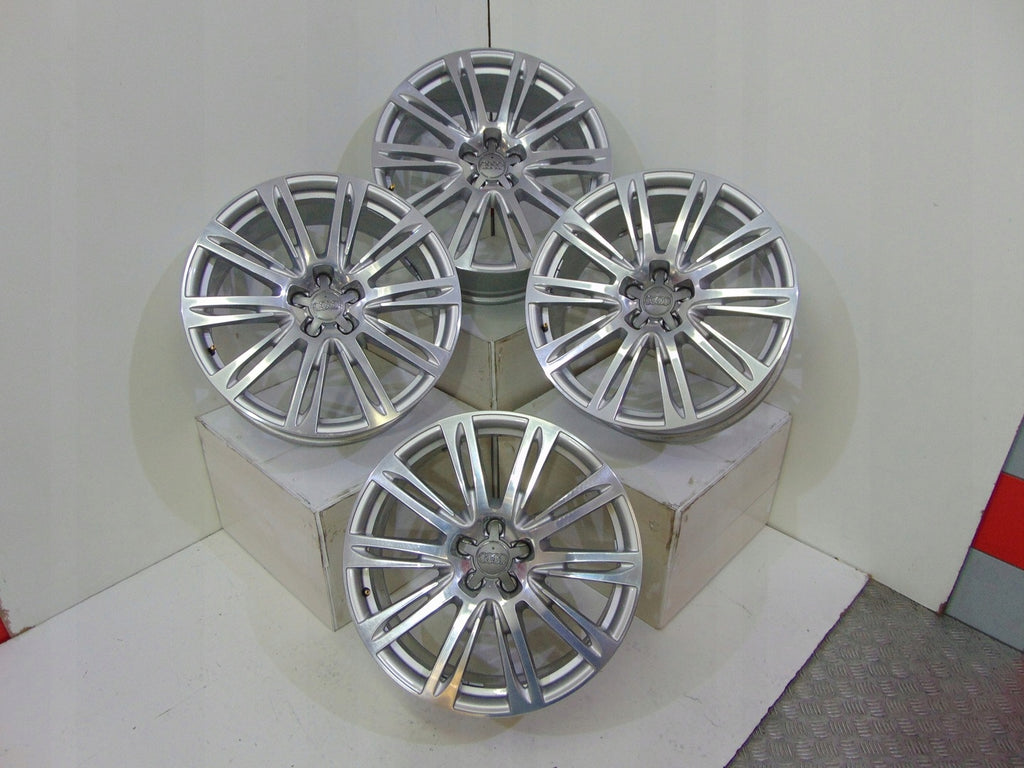 4x Alufelge 20 Zoll 9.0" 5x112 37ET Glanz Silber 4H0601025BD Audi A8 Rim Wheel FEL2549940978fn