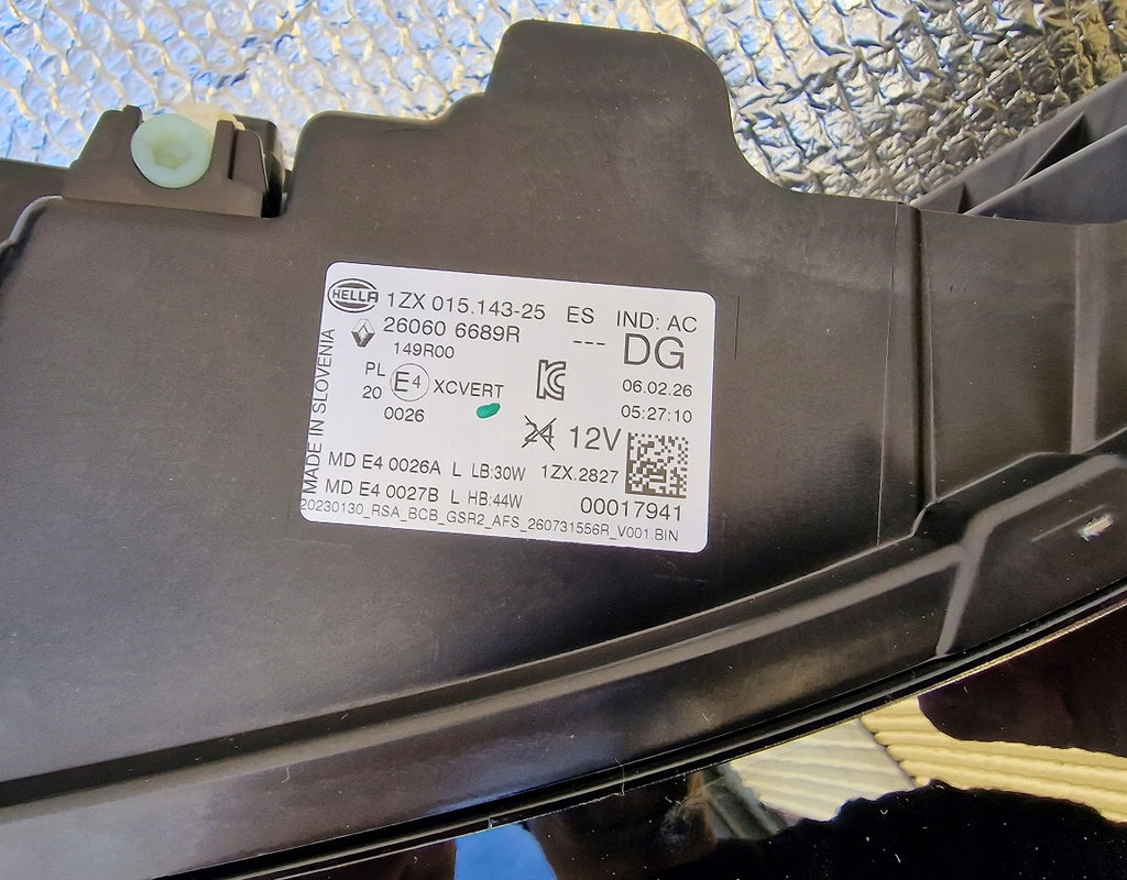 Frontscheinwerfer Renault E-Tech 260606689R LED Links Scheinwerfer Headlight SCH1417707550ld
