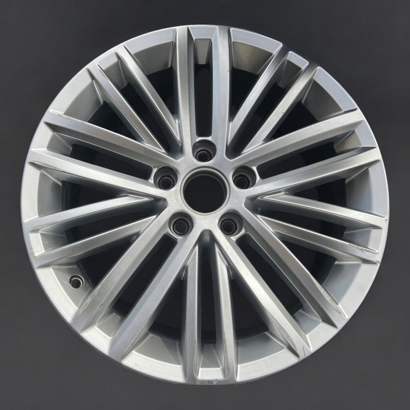 1x Alufelge 17 Zoll 7.0" 5x112 43ET Glanz Silber 5N0601025AL VW Tiguan Rim Wheel