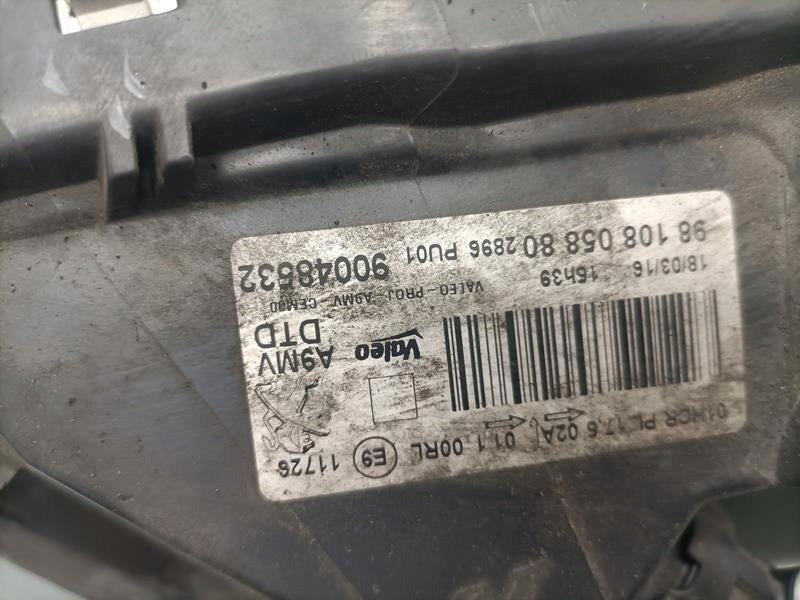 Frontscheinwerfer Peugeot 208 I 9810805880 Rechts Scheinwerfer Headlight SCH2569292779mi