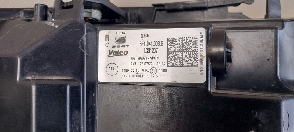 Frontscheinwerfer Seat Ibiza V 6F1941008G LED Rechts Scheinwerfer Headlight