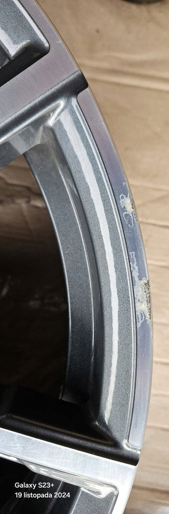 1x Alufelge 18 Zoll 8.5" 5x112 40ET Glanz Graphit 6897082 BMW 3 G21 G20