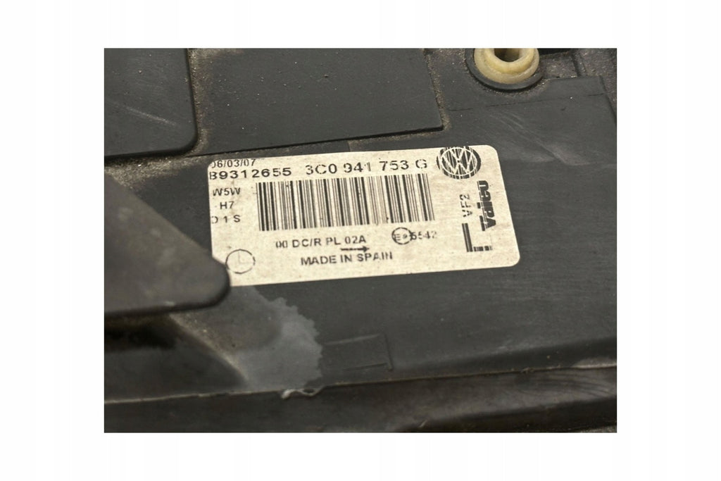 Frontscheinwerfer VW Passat 3C0941753G Links Scheinwerfer Headlight SCH3198579477ag