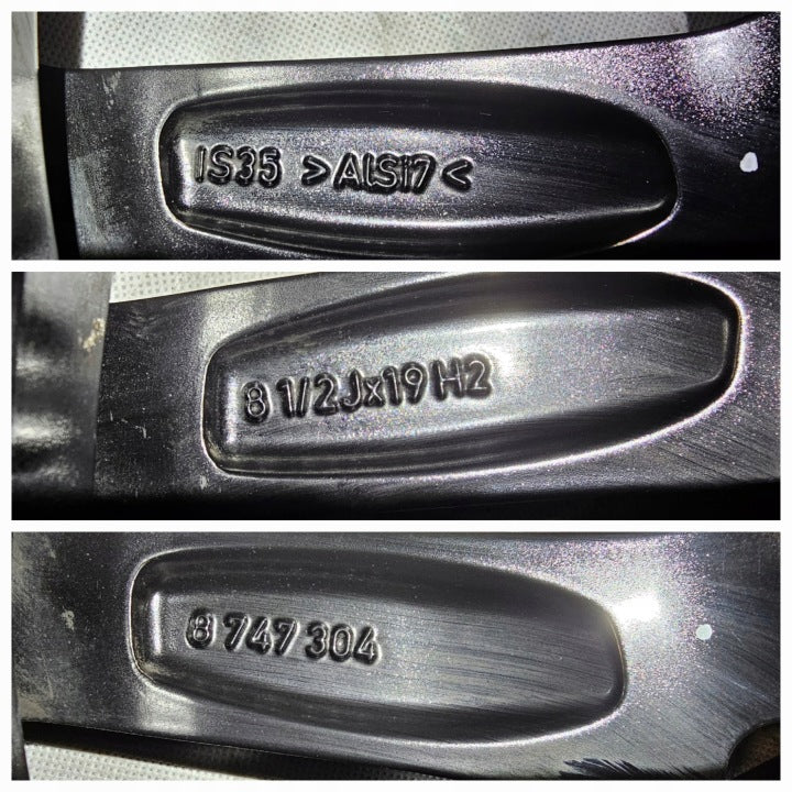1x Alufelge 19 Zoll 8.5" 5x112 35ET Glanz Schwarz 8747304 BMW 4 G22 G23 FEL9539310463qq