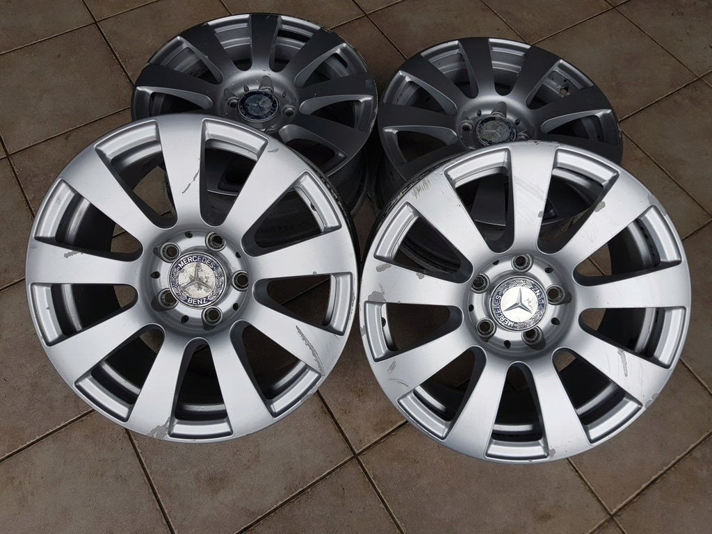 4x Alufelge 16 Zoll 7.5" 5x112 45ET A2124010102 Mercedes-Benz W204 Rim Wheel