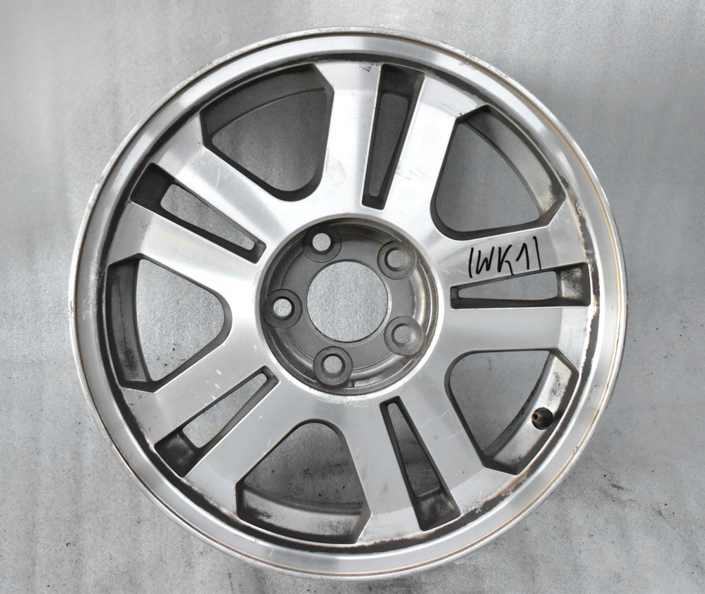 1x Alufelge 17 Zoll 8.0" 5x114.3 45ET Glanz Silber 6R33-1007-DA Ford Rim Wheel FEL9498943196zy