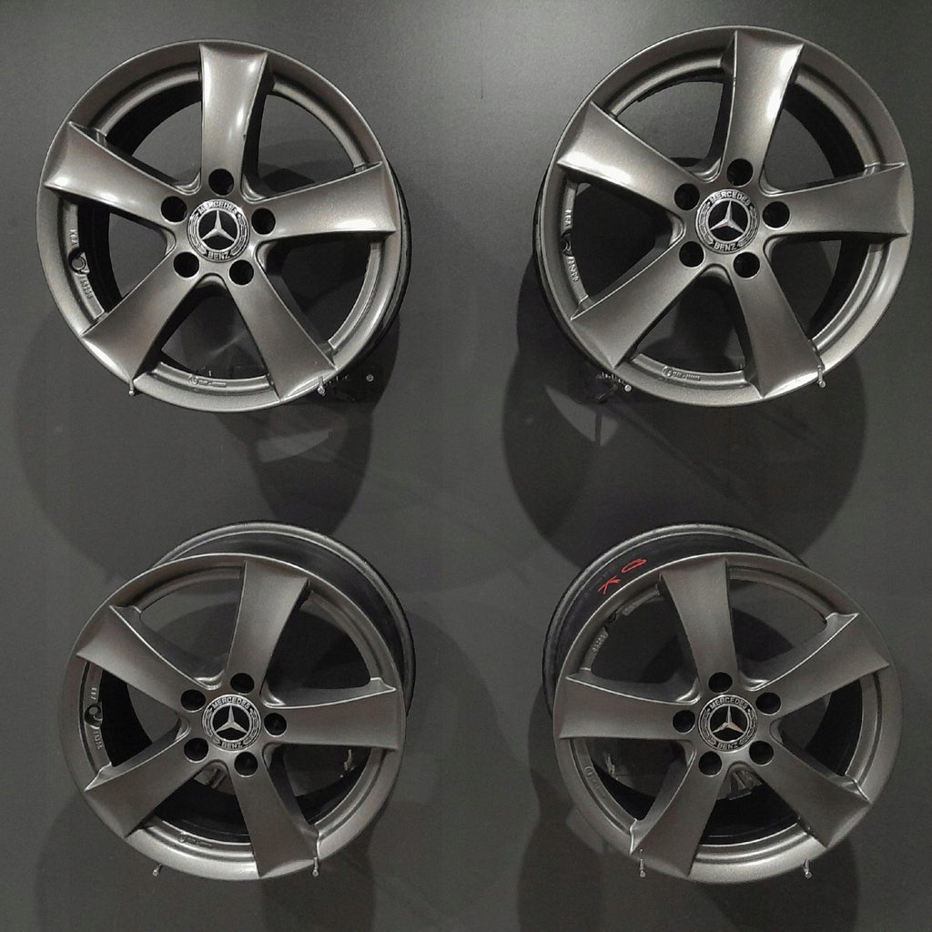 4x Alufelge 16 Zoll 6.5" 5x112 38ET KBA50290 Mercedes-Benz W176 Rim Wheel FEL4642042381xr