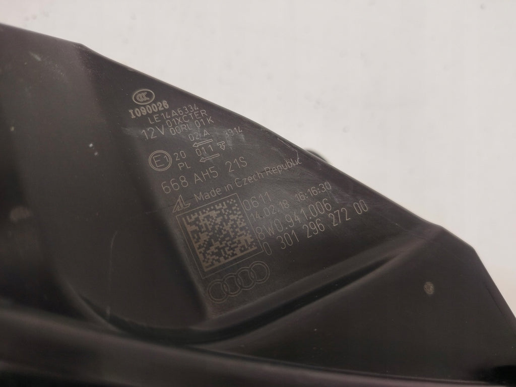 Frontscheinwerfer Audi A4 B9 8W0941006 Xenon Rechts Scheinwerfer Headlight SCH2665185115hx