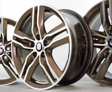 Laden Sie das Bild in den Galerie-Viewer, 4x Alufelge 18 Zoll 7.5" 5x112 51ET Glanz Silber 7850456 BMW F39 X1 F48 Mg FEL1956101320gp