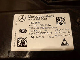 Frontscheinwerfer Mercedes-Benz Cla A1189061301 LED Links Scheinwerfer Headlight SCH9147936292fs