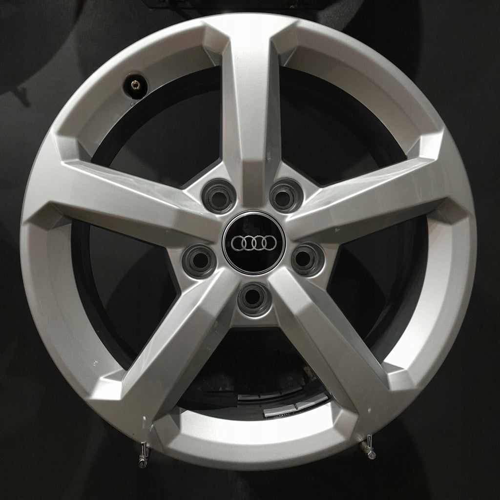 4x Alufelge 16 Zoll 6.0" 5x112 43ET Silber 81A071496A Audi Rim Wheel FEL4764247434no