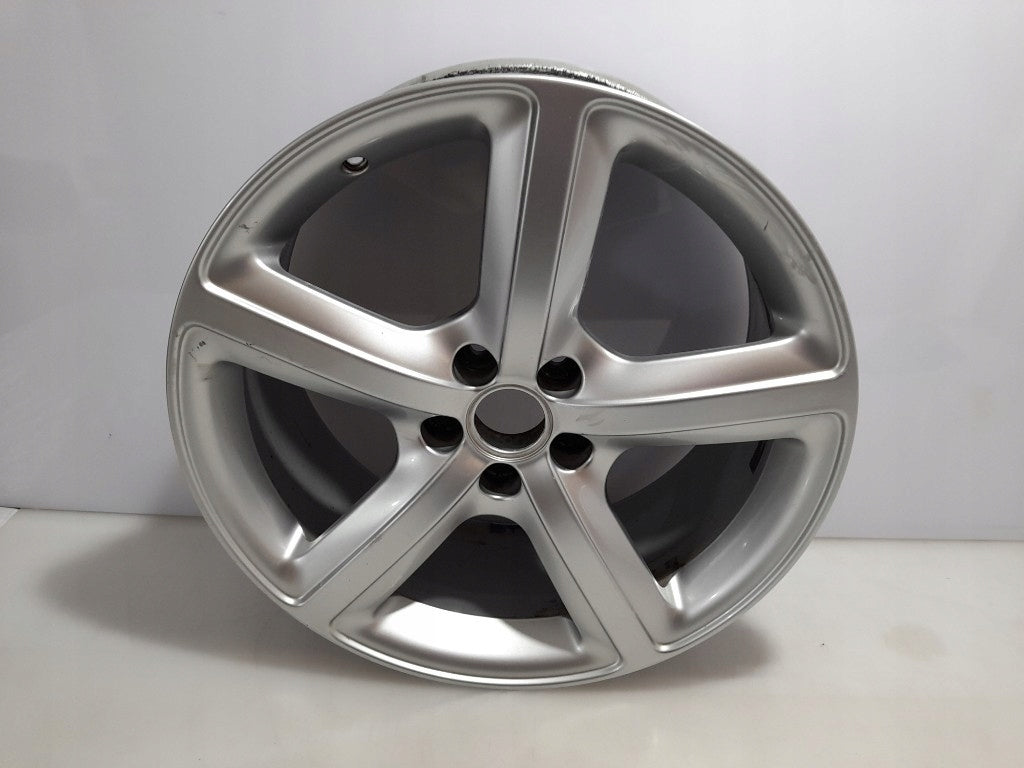 1x Alufelge 19 Zoll 8.0" 5x112 39ET Glanz Silber 8R0601025 Audi Super Rim Wheel