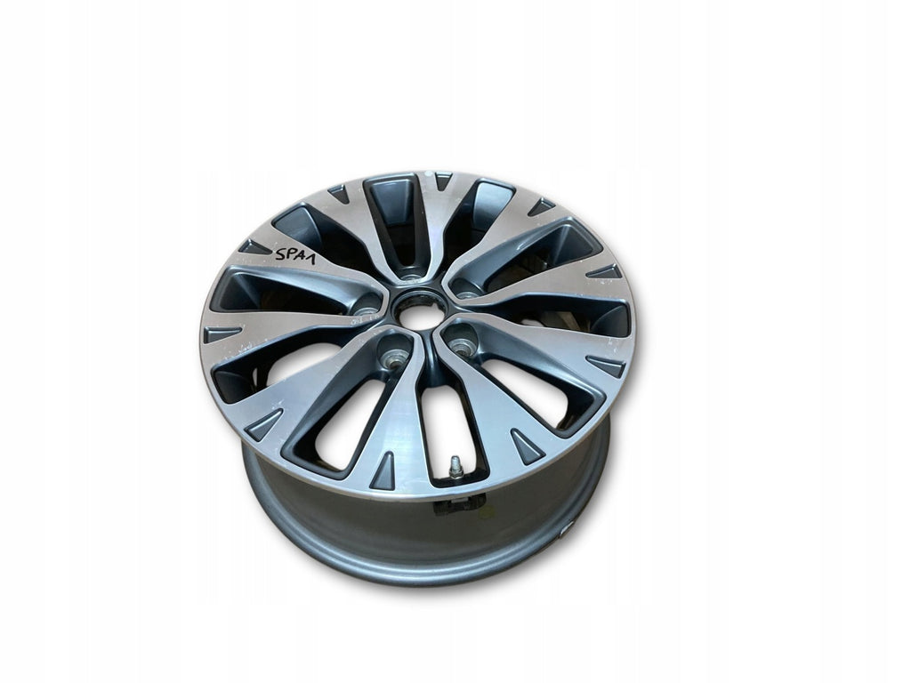 1x Alufelge 16 Zoll 6.5" 5x114.3 50ET 52910-A2800 Hyundai I I40 Sportage Carens FEL2783101437ez