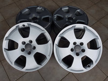 Load image into Gallery viewer, 4x Alufelge 17 Zoll 7.5" 5x112 56ET Glanz Silber Audi A3 Rim Wheel FEL3853102177hv