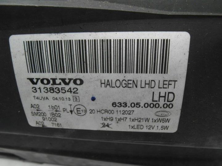 Frontscheinwerfer Volvo V70 S80 31383542 Links Scheinwerfer Headlight SCH2223862846cw