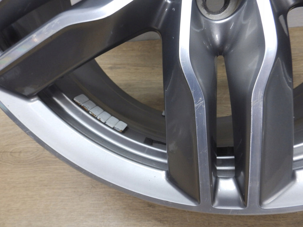1x Alufelge 18 Zoll 7.5" 5x112 51ET Glanz Silber 7850456 BMW F48 Rim Wheel
