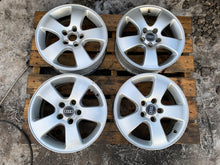 Load image into Gallery viewer, 4x Alufelge 16 Zoll 7.0&quot; 5x112 45ET Glanz Silber Audi C6 A4 Rim Wheel