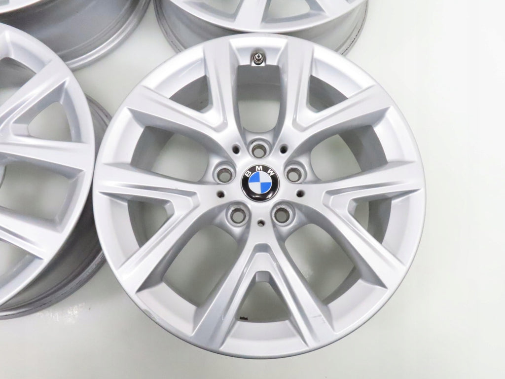 4x Alufelge 17 Zoll 6.5" 5x112 39ET Glanz Silber 6856076 BMW F39 X1 F48 FEL9802786946zn