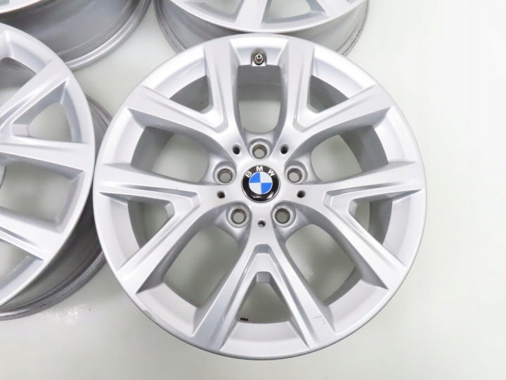 4x Alufelge 17 Zoll 6.5" 5x112 39ET Glanz Silber 6856076 BMW F39 X1 F48 FEL9802786946zn