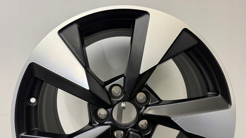 1x Alufelge 18 Zoll 8.0" 5x112 40ET Matt Schwarz 8W0601025BC Audi Rim Wheel FEL8342038285va