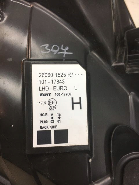 Frontscheinwerfer Renault Kangoo 260601525R Links Scheinwerfer Headlight SCH8813328536wl