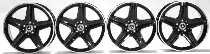 4x Alufelge 19 Zoll 8.0" 5x112 43 5ET A1564010600 Mercedes-Benz X156 Rim Wheel FEL3144143167nz