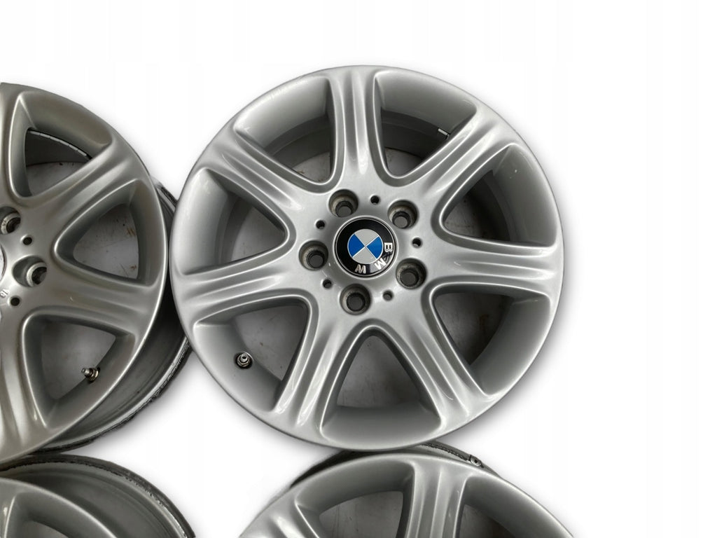 4x Alufelge 16 Zoll 7.0" 5x120 40ET Silber BMW 1 F21 F20 Rim Wheel FEL1078525125uh