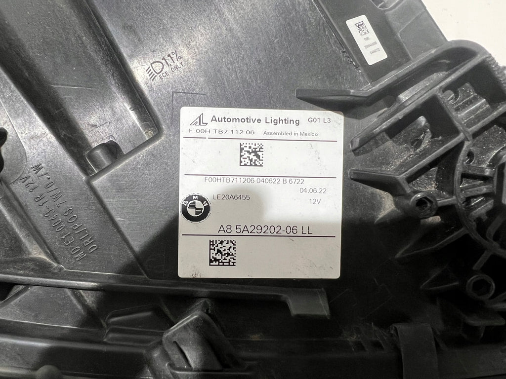 Frontscheinwerfer BMW G01 G02 5A29202-06 Full LED Rechts Scheinwerfer Headlight SCH5154298314iw